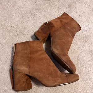 Madewell Suede Booties